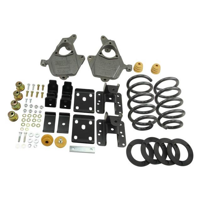 BELLTECH 996 LOWERING KITS Front And Rear Complete Kit W/O Shocks 2014-2015 Chevrolet Silverado/Sierra (Ext. & Crew Cab) 2wd 3 in. or 4 in. F/5 in. or 6 in. R Drop W/O Shocks