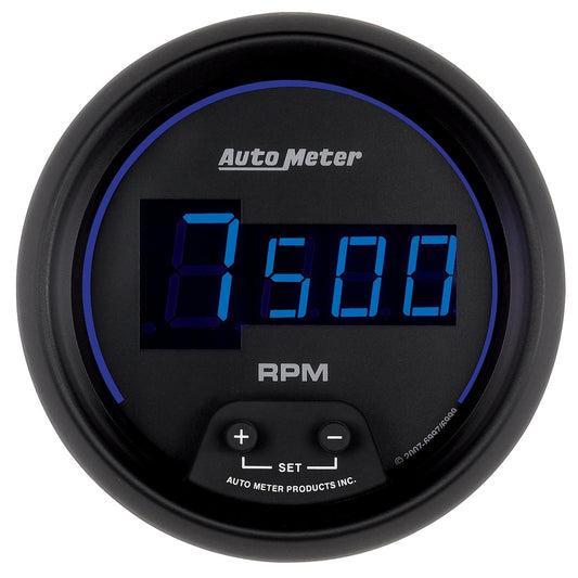 AutoMeter 3-3/8 in. IN-DASH TACHOMETER 0-10000 RPM COBALT DIGITAL 6997