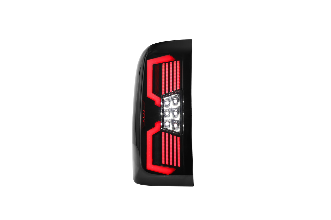 RENEGADE 2014-2018 Chevy Silverado 1500, 2500, 3500 LED Sequential Tail light WINJET-CTRNG0686-BS-SQ