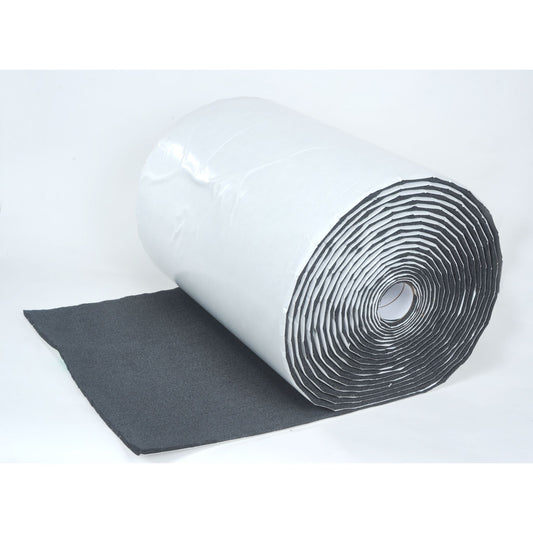 Hushmat 1/2in Silencer Megabond Thermal Insulating Self-Adhesive Foam Bulk Roll - 24inx50' ea 100 sq ft 22500