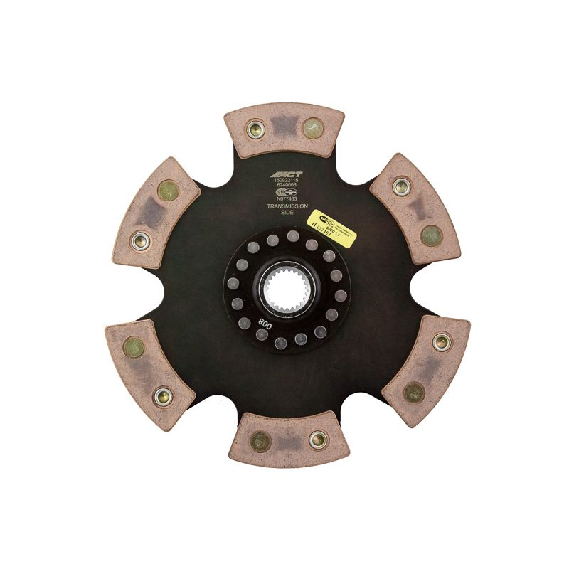 Advanced Clutch Technology 6 Pad Rigid Race Disc ACT-6240008