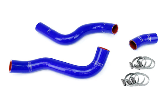 HPS Performance 3-ply Reinforced Silicone Replaces Rubber Radiator Coolant Hoses 57-2055-BLUE