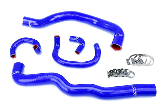 HPS Performance 3-ply Reinforced Silicone Replaces Rubber Radiator And Heater Hoses 57-2082-BLUE