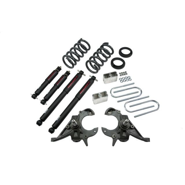 BELLTECH 632ND LOWERING KITS Front And Rear Complete Kit W/ Nitro Drop 2 Shocks 1995-1997 Chevrolet Blazer/Jimmy 6 cyl. 3 in. F/3 in. R W/ Nitro Drop II Shocks