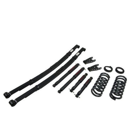 BELLTECH 783ND LOWERING KITS Front And Rear Complete Kit W/ Nitro Drop 2 Shocks 1992-1999 Chevrolet Suburban (2WD) 2 in. or 3 in. F/4 in. R drop W/ Nitro Drop II Shocks