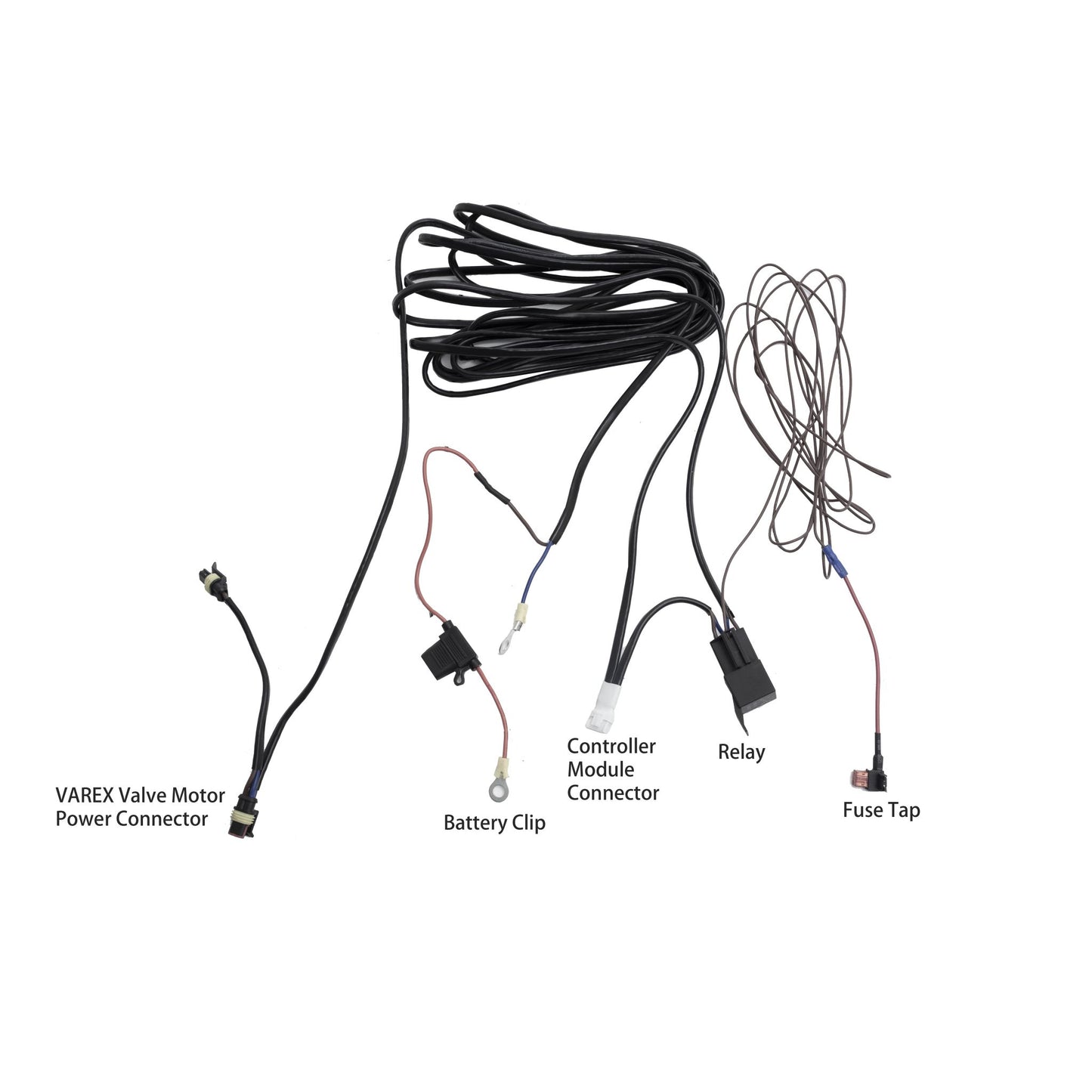 XFORCE Varex Single/Dual Wiring Harness For Hard Wiring Applications (Exclusive Of Control Box And Key Pads); Exhaust Control Valve Cable VK16