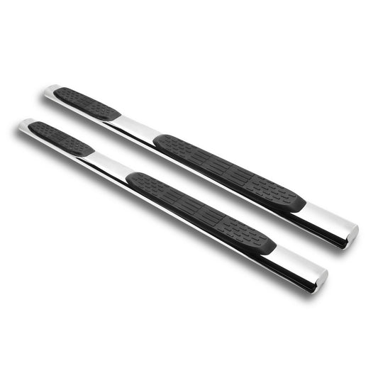 Armordillo 2004-2012 Chevy Colorado - Extended Cab 4in. Oval Polished Side Step bars ARMOR7151505