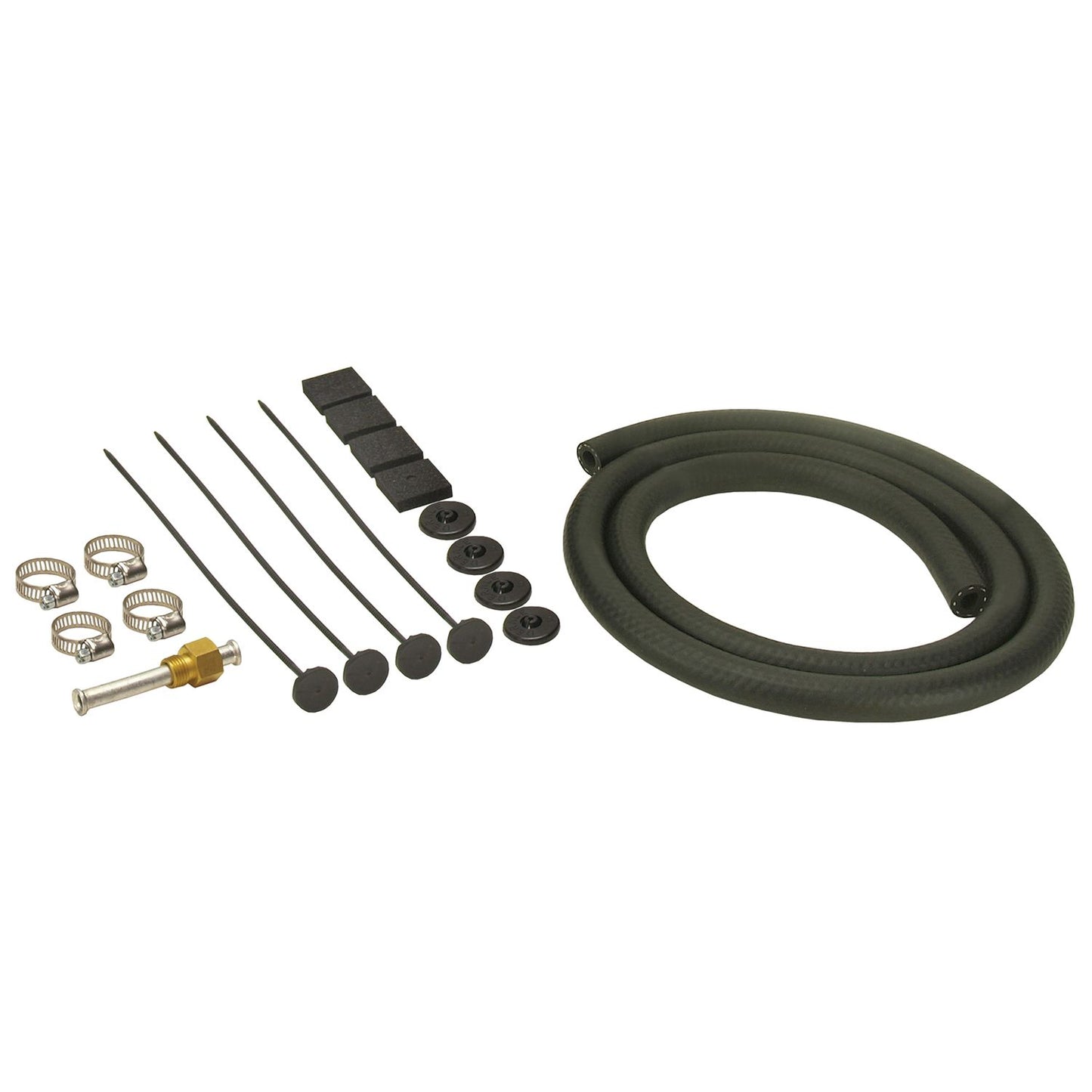Derale Standard Transmission Cooler Hose Re-mount Kit, 11/32" 12006