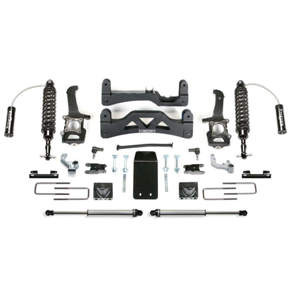 Fabtech 6" PERF SYS GEN II W/DLSS 2.5 C/O RESI & RR DLSS 2009-13 FORD F150 4WD K2200DL