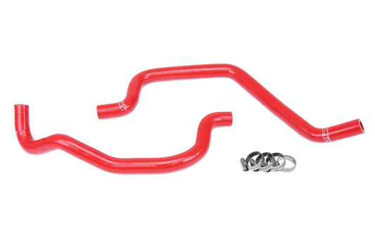 HPS Performance 3-ply Reinforced Silicone Replaces Rubber Heater Coolant Hoses 57-1888-RED