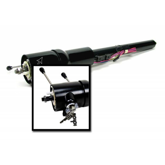 IDIDIT Retrofit 71-76 Impala/Caprice/73-78 Chevy Truck; Tilt Floor Shift; Black 1520760051