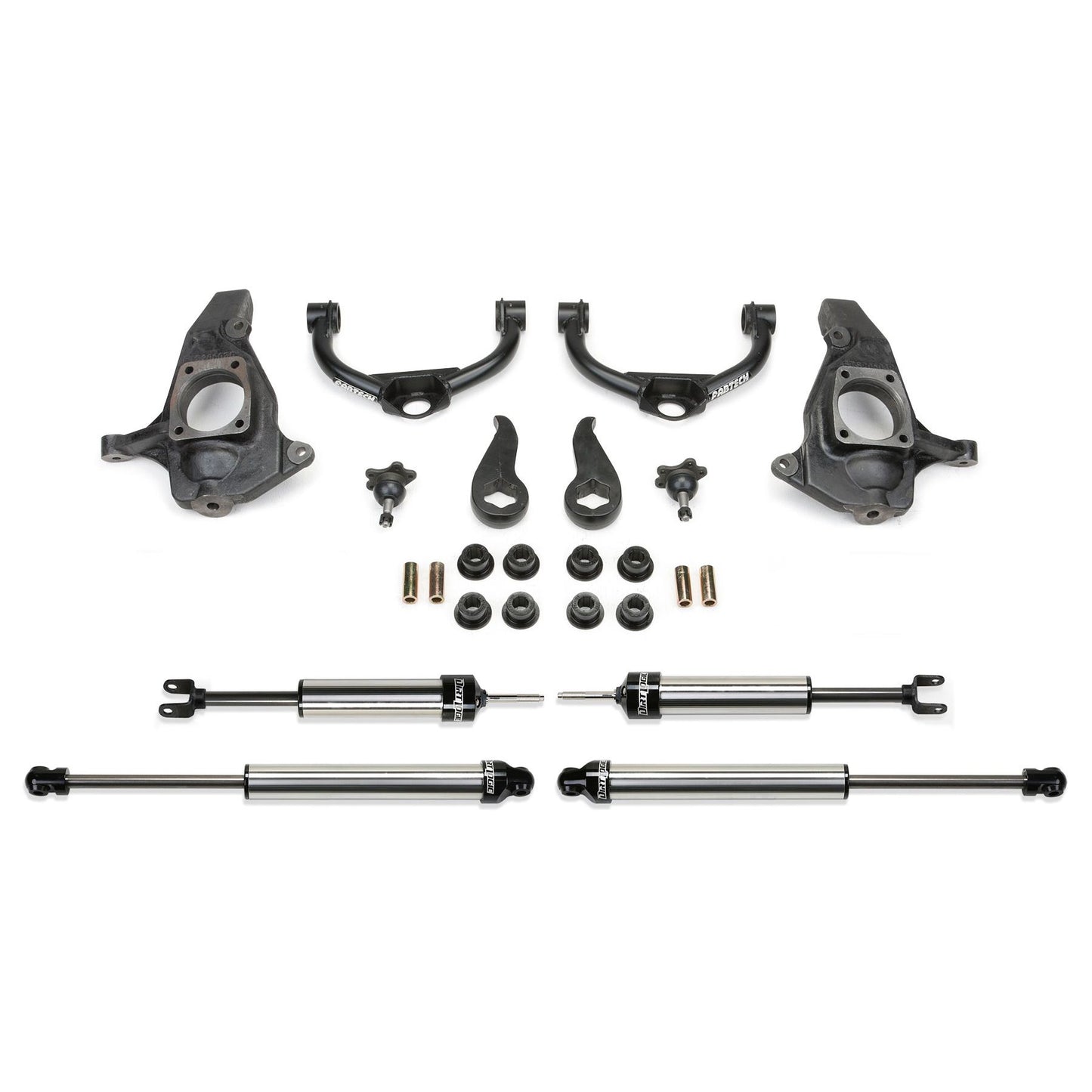 Fabtech 3.5 in. ULTIMATE SYS W/DLSS SHKS 2011-19 GM C/K2500HD/3500HD K1056DL