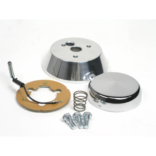 IDIDIT Steering Wheel Adaptor; 3 Bolt; Bell Polished 2209300040