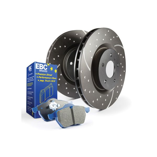 EBC S6KR1054 S6 Kits Bluestuff And GD Rotors