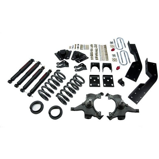 BELLTECH 787ND LOWERING KITS Front And Rear Complete Kit W/ Nitro Drop 2 Shocks 1992-1994 Chevrolet Suburban (2WD) 4 in. or 5 in. F/7 in. R drop W/ Nitro Drop II Shocks