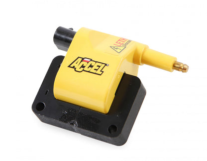 ACCEL Ignition Coil - SuperCoil - 1990-2002 Dodge / Jeep / Plymouth / Chrysler Remote - Yellow -Individual 140021