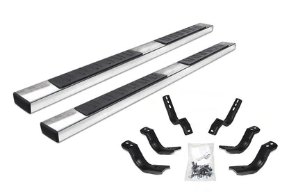 Go Rhino 6862415552PS 6" OE Xtreme II SideSteps With Mounting Bracket Kit Polished Stainless Steel