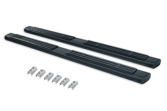 Go Rhino 686449987T 6" OE Xtreme SideSteps With Mounting Bracket Kit Textured Black