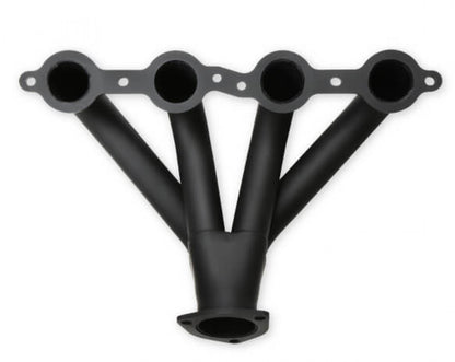 Flowtech LS-1 Block Hugger Header - Black Paint Exhaust Header 11706FLT