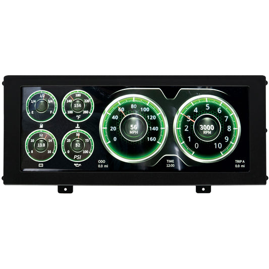AutoMeter INVISION LCD DASH UNIVERSAL PANEL MOUNT 7000