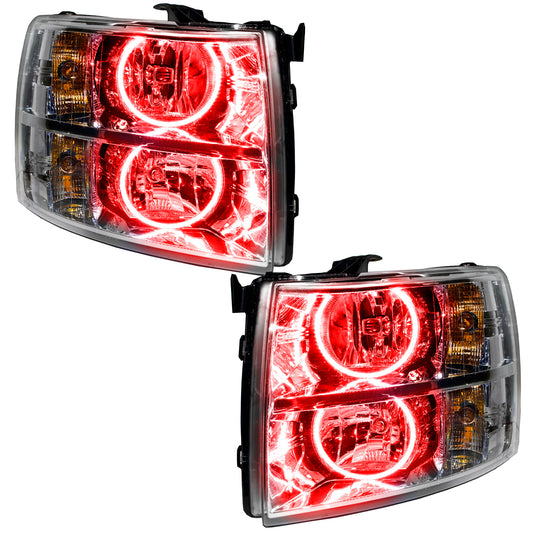 Oracle Lighting 7007-003 - 2007-2013 Chevrolet Silverado SMD HL - Round Style