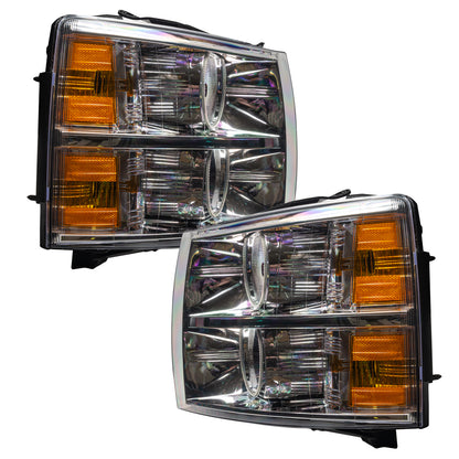 Oracle Lighting 7007-333 - 2007-2013 Chevrolet Silverado SMD HL - Round Style