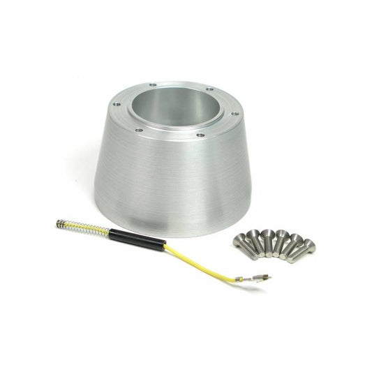 IDIDIT Steering Wheel Adaptor; 6 Bolt; Lecarra Brushed 2202310030