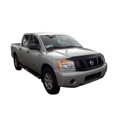 Auto Ventshade 322048 Aeroskin Flush Mount Dark Smoke Hood Protector For 2004-2015 Nissan Titan Armada