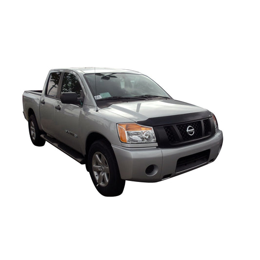 Auto Ventshade 322048 Aeroskin Flush Mount Dark Smoke Hood Protector For 2004-2015 Nissan Titan Armada
