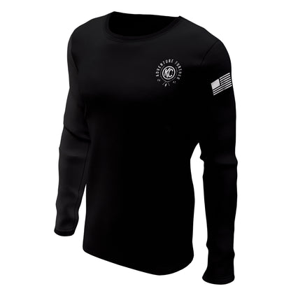 KC HiLiTES KC Trailblazer Long Sleeve Tee Shirt - Black - Small 70590