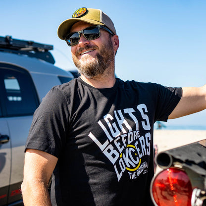 KC HiLiTES KC Lights Lockers Tee Shirt - Black - Large 70602