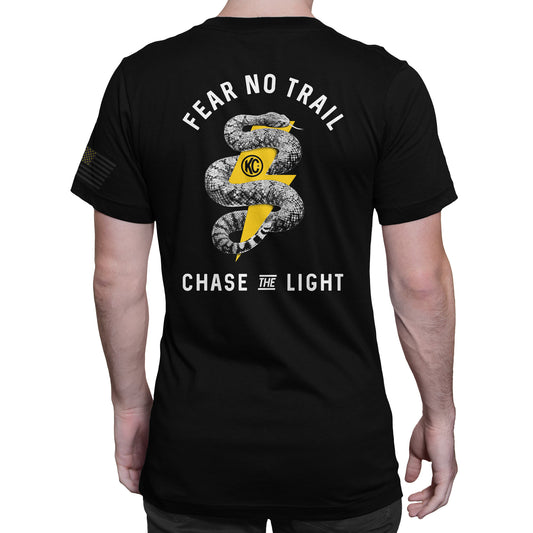 KC HiLiTES KC Fear No Trail Tee Shirt - Black - Small 70618