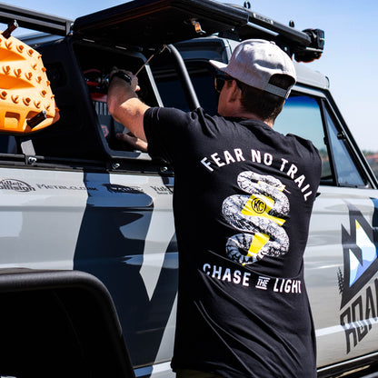 KC HiLiTES KC Fear No Trail Tee Shirt - Black - X-Large 70621