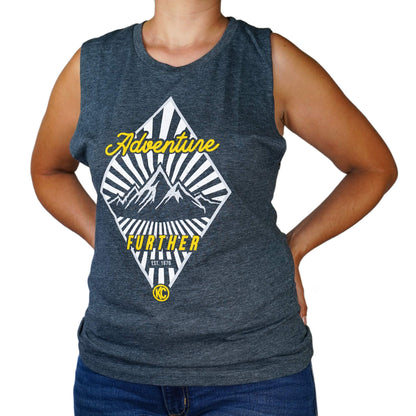 KC HiLiTES KC Women's Adventure Further Tank - Blue - X-Small 70630