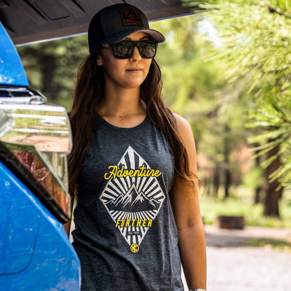 KC HiLiTES KC Women's Adventure Further Tank - Blue - Large 70633