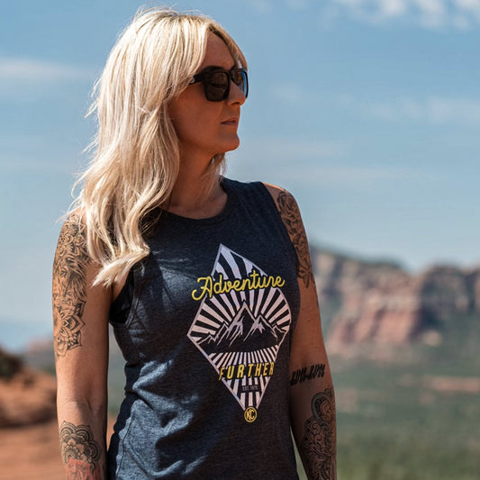 KC HiLiTES KC Women's Adventure Further Tank - Blue - X-Large 70634