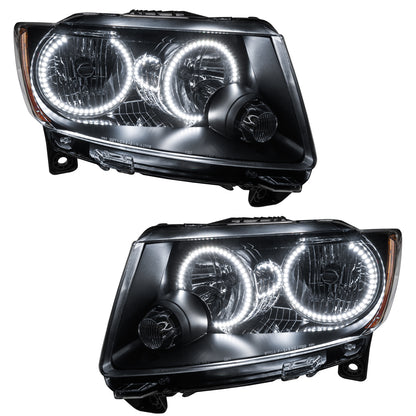 Oracle Lighting 7070-001 - 2011-2013 Jeep Grand Cherokee SMD HL (Non-HID) - Chrome