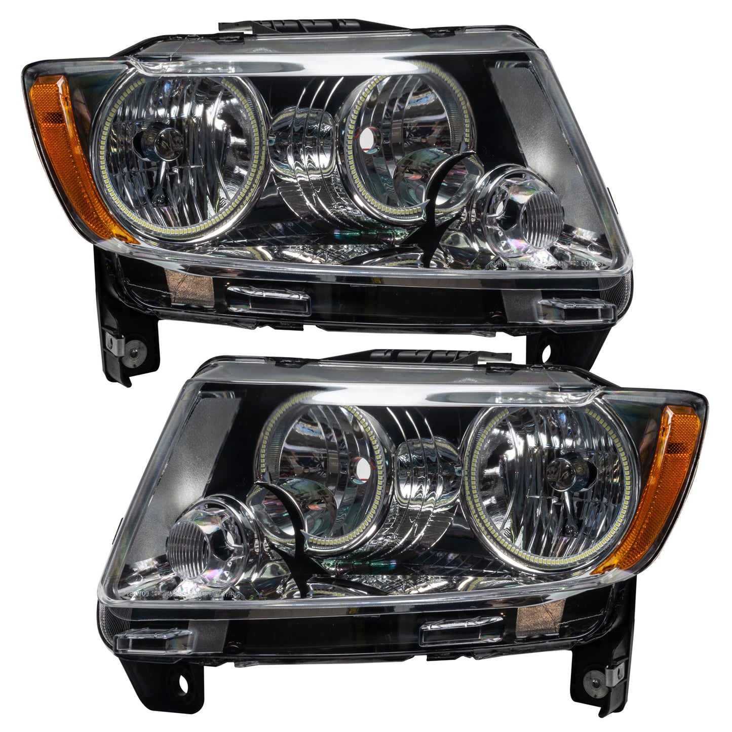 Oracle Lighting 7070-333 - 2011-2013 Jeep Grand Cherokee SMD HL (Non-HID) - Chrome