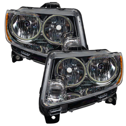 Oracle Lighting 7070-333 - 2011-2013 Jeep Grand Cherokee SMD HL (Non-HID) - Chrome