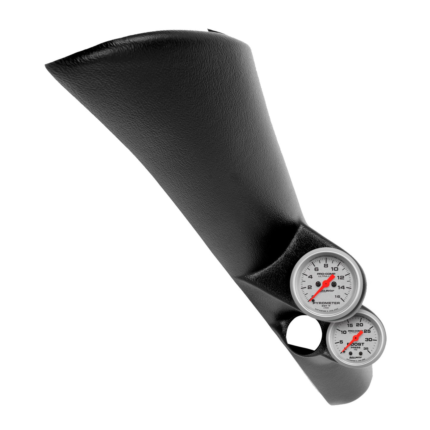 AutoMeter PILLAR KIT 0-60 PSI/0-1600 Fahrenheit 98-02 DODGE RAM ULTRA-LITE 7094
