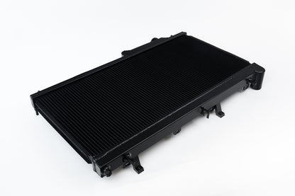 CSF Cooling Racing 08-14 Subaru WRX / STI / 15-21 WRX 1-Row 31mm High-Performance Radiator - Black 7094B