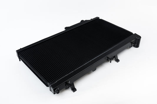 CSF Cooling Racing 08-14 Subaru WRX / STI / 15-21 WRX 1-Row 31mm High-Performance Radiator - Black 7094B