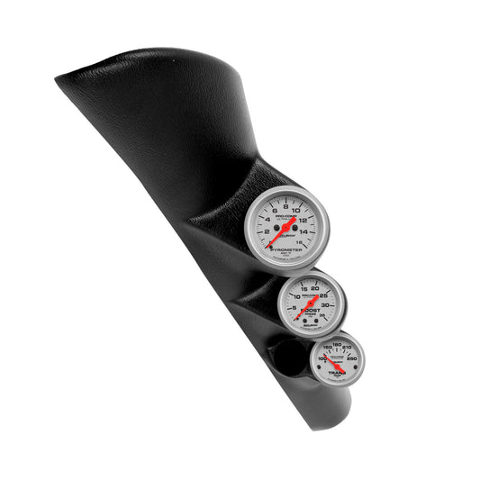 AutoMeter PILLAR KIT 100-250 Fahrenheit/0-60 PSI/0-1600 Fahrenheit 98-02 DODGE RAM ULTRA-LITE 7095