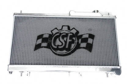 CSF Cooling Racing 08-14 Subaru WRX / STI / 15-21 Subaru WRX 2-Row 42mm Race-Spec Radiator 7095