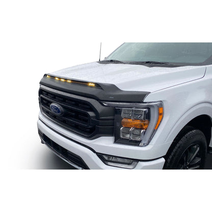 Auto Ventshade 753196 Aeroskin LightShield Hood Protector For 2021-2022 Ford F-150; Excludes Tremor/Raptor