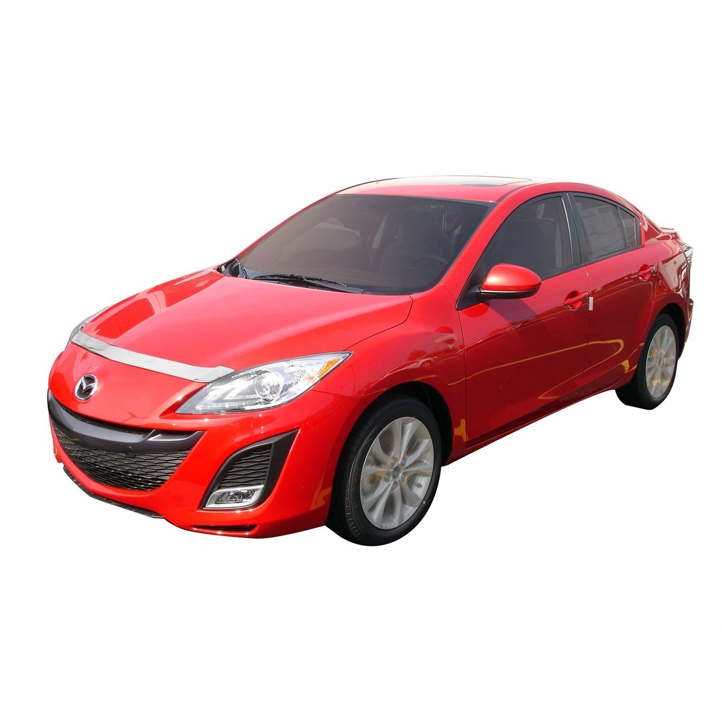 Auto Ventshade 620012 Aeroskin Flush Mount Chrome Hood Protector For 2010-2013 Mazda 3