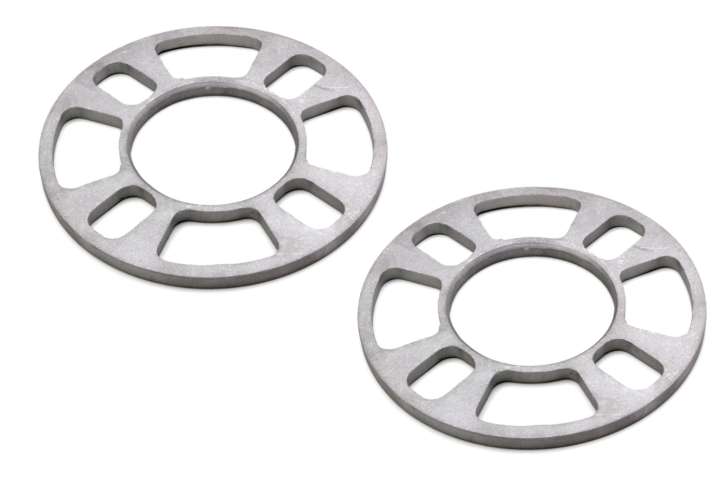 Trans-Dapt Performance 4 Lug Disc Brake Spacers; 4 In. To 4-1/2 In. Bolt Circle Diameters; 1/4 In. Thick (Pr.) 7106