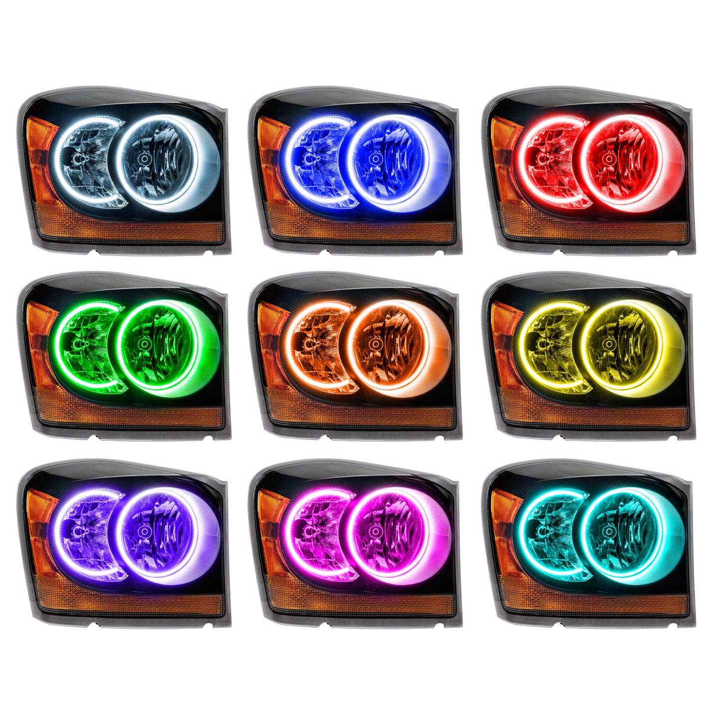 Oracle Lighting 7107-334 - 2004-2006 Dodge Durango SMD HL - Black