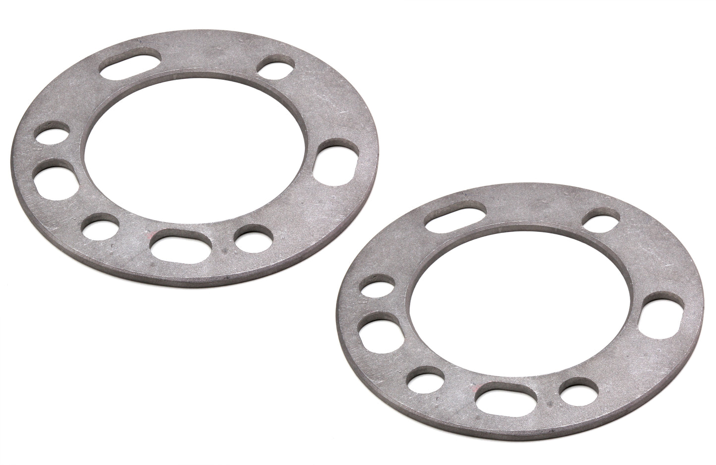 Trans-Dapt Performance 6 Lug Disc Brake Spacers; 5-1/2 In. Bolt Circle Diameter; 1/4 In. Thick (Pr) 7107