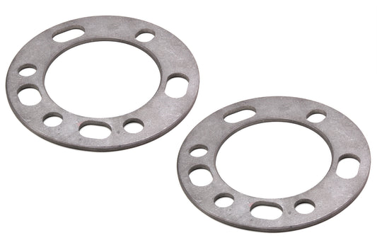 Trans-Dapt Performance 6 Lug Disc Brake Spacers; 5-1/2 In. Bolt Circle Diameter; 1/4 In. Thick (Pr) 7107